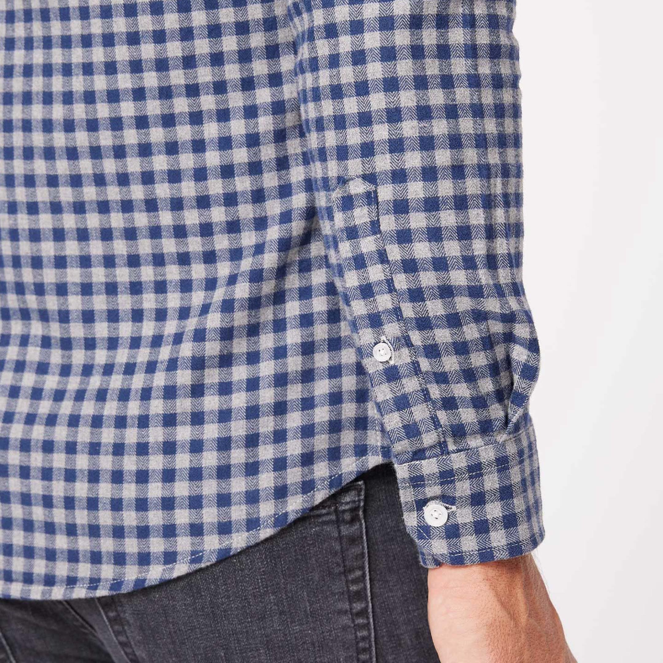 Alberta Gingham Flannel Shirt - Image 4