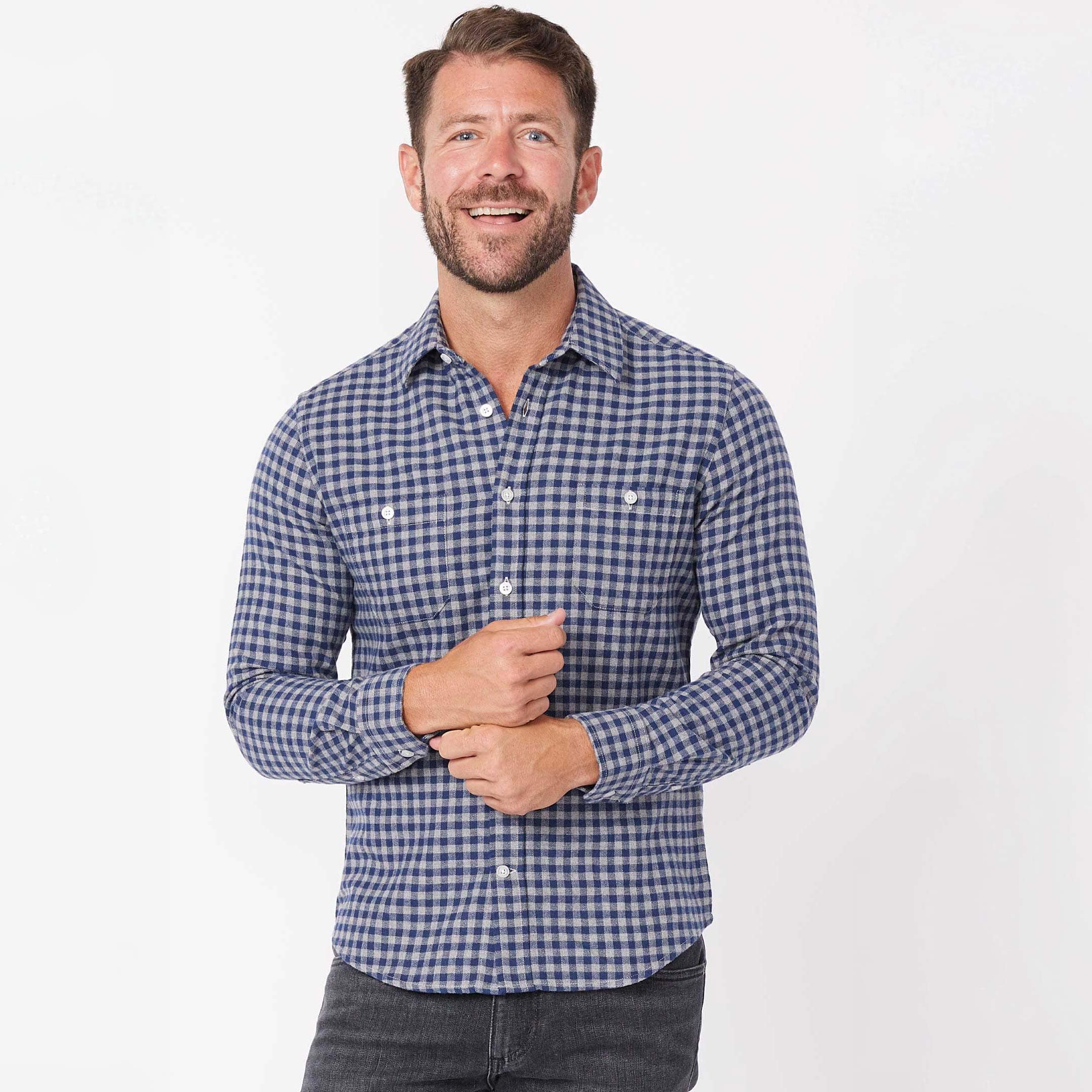 Alberta Gingham Flannel Shirt - Image 8
