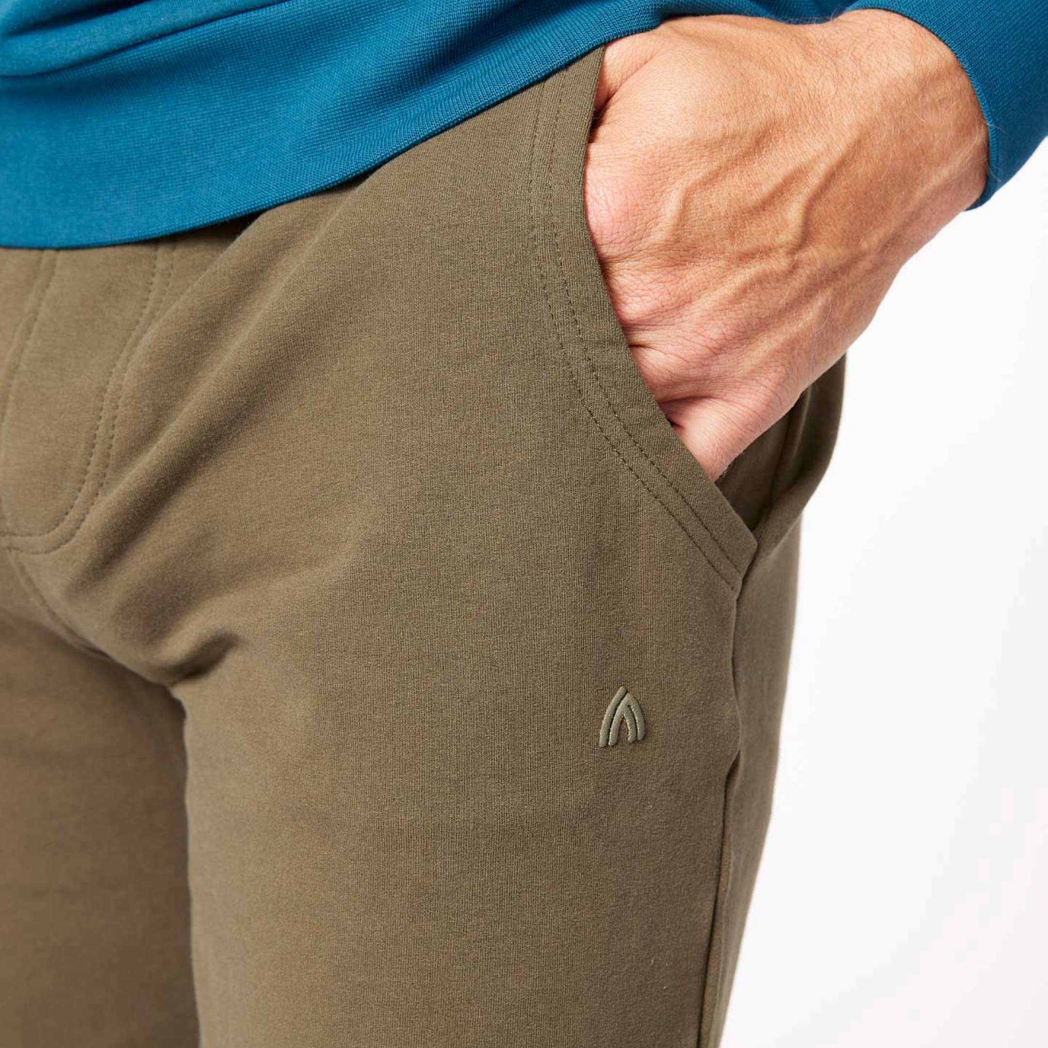 Army Green French Terry Jogger - Image 4