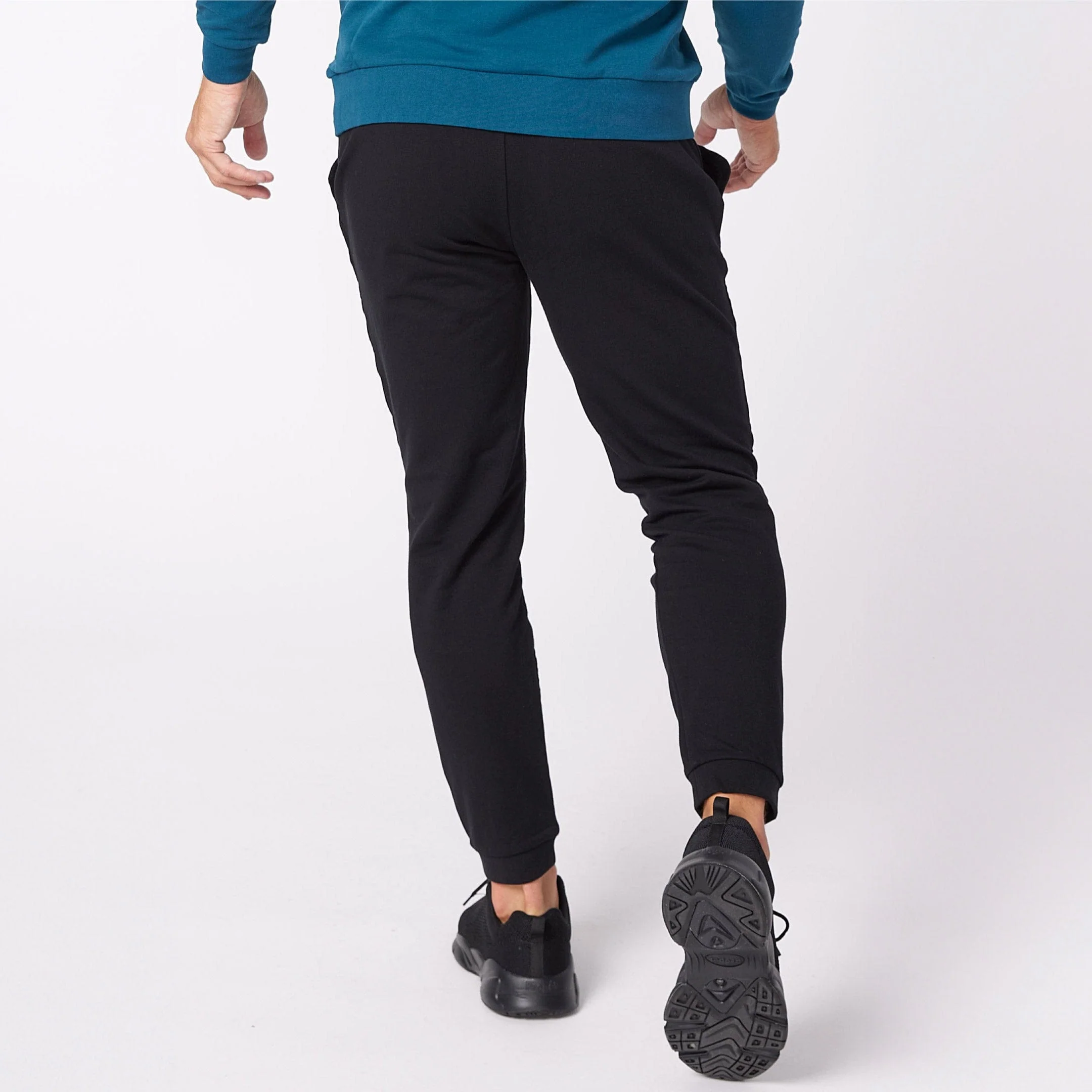 Black French Terry Jogger - Image 3
