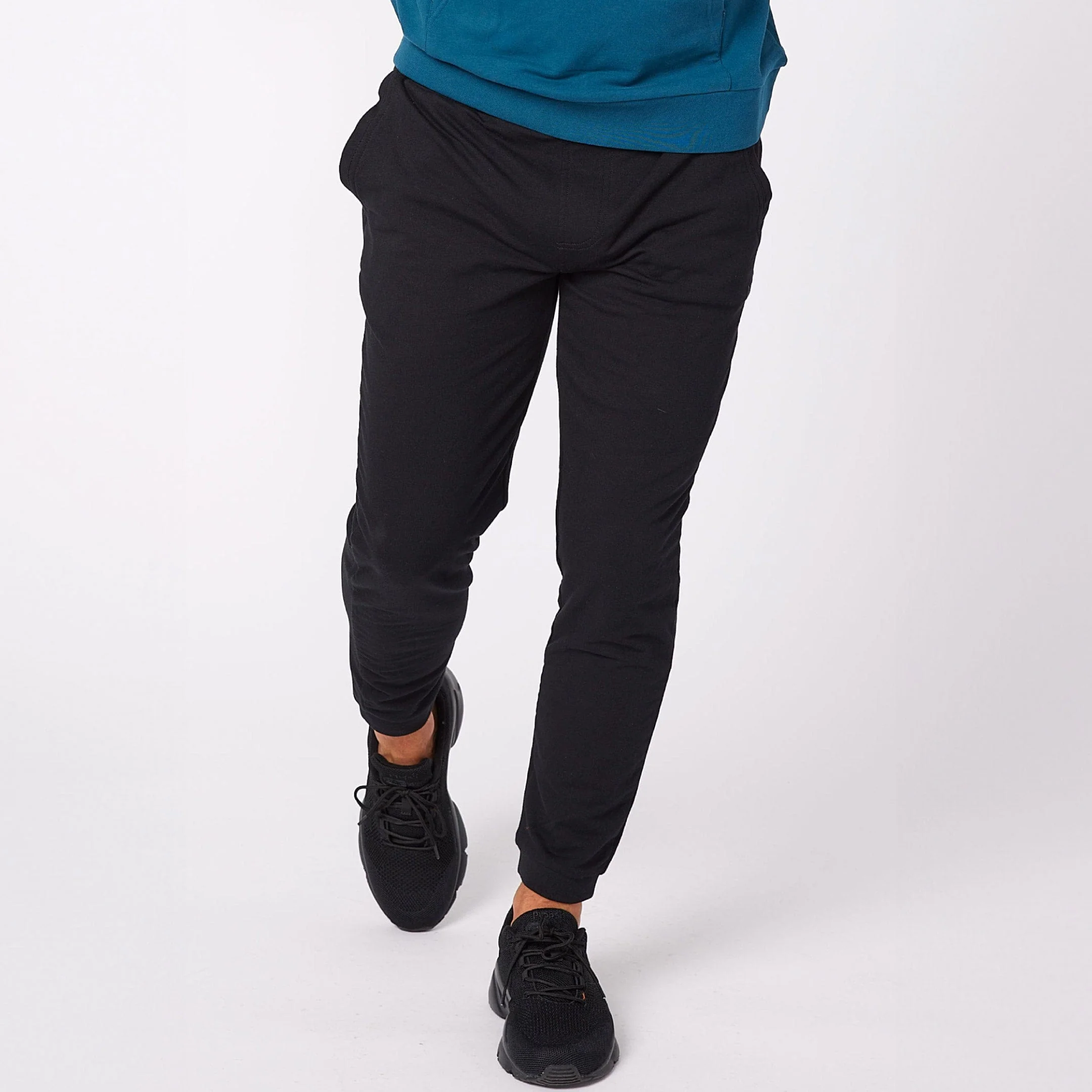 Black French Terry Jogger - Image 6