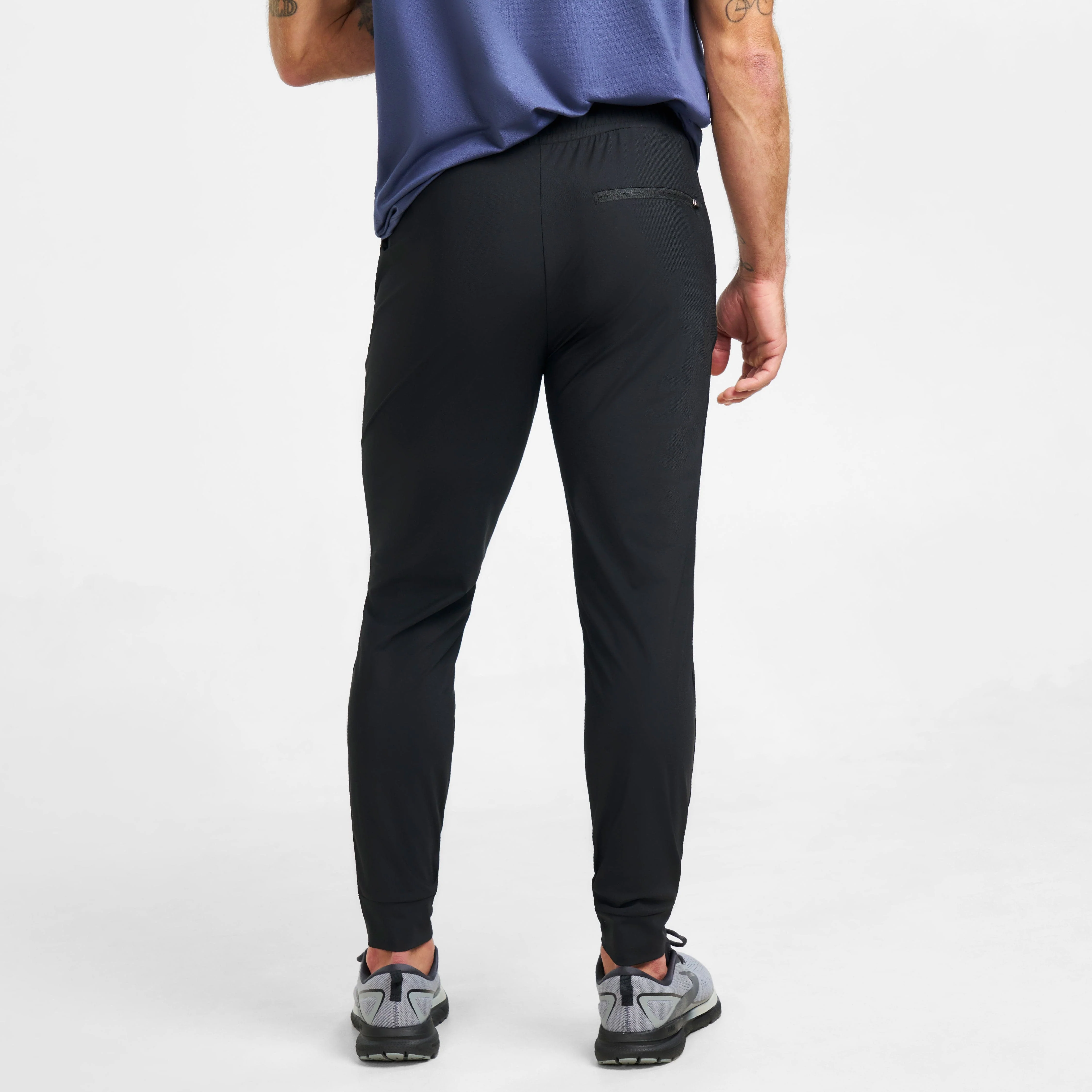 Black Hybrid Jogger - Image 3