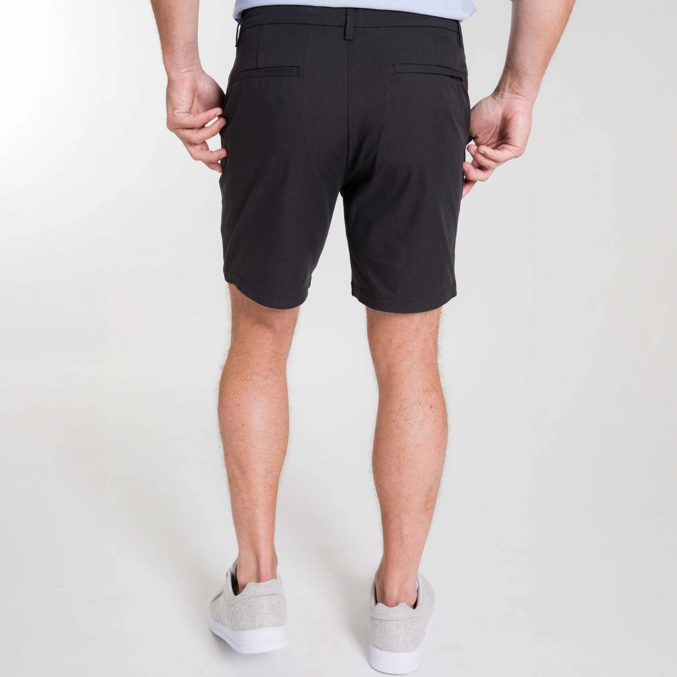 Black Transit Tech Chino Short - Image 4