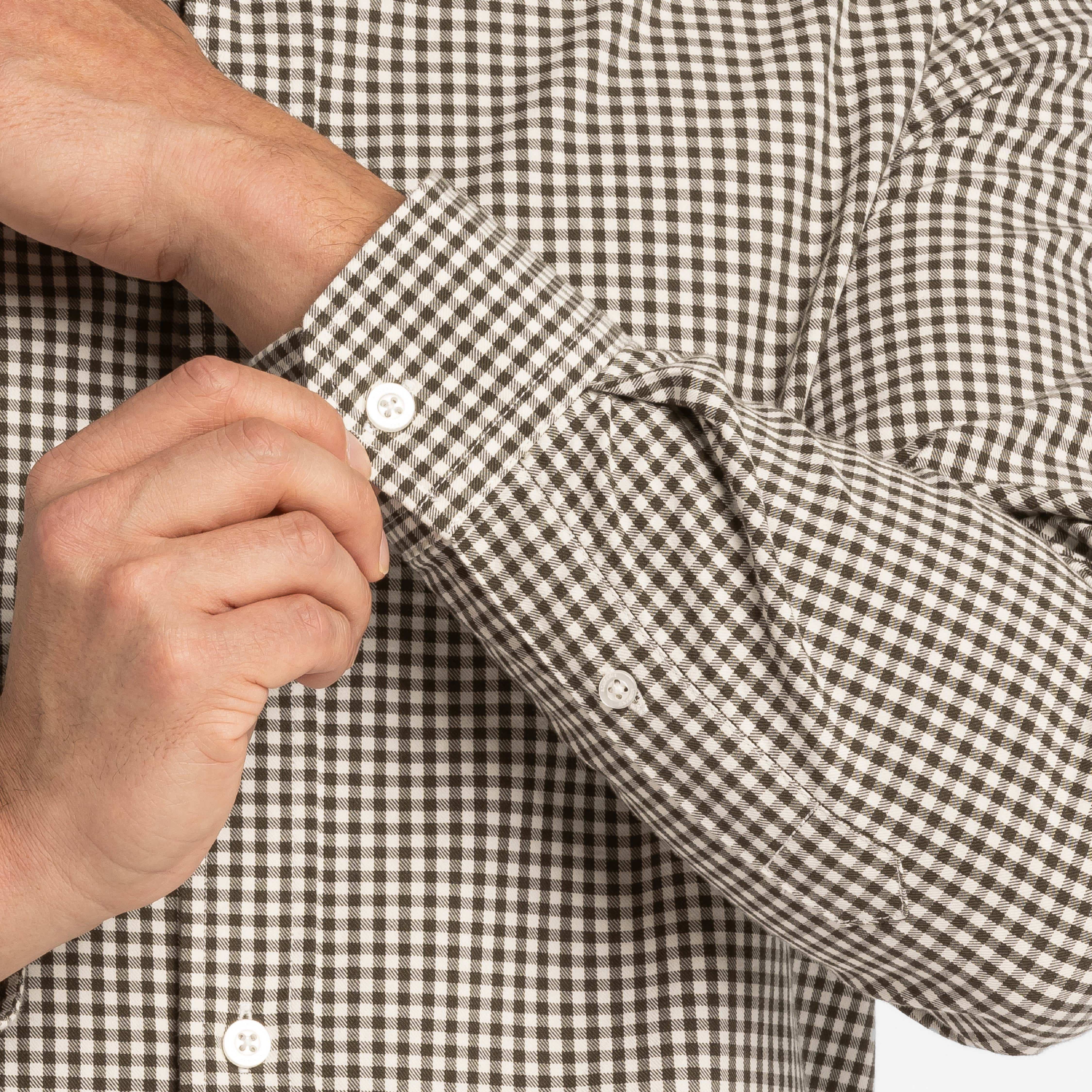 Canteen Gingham Wool Shirt - Image 4