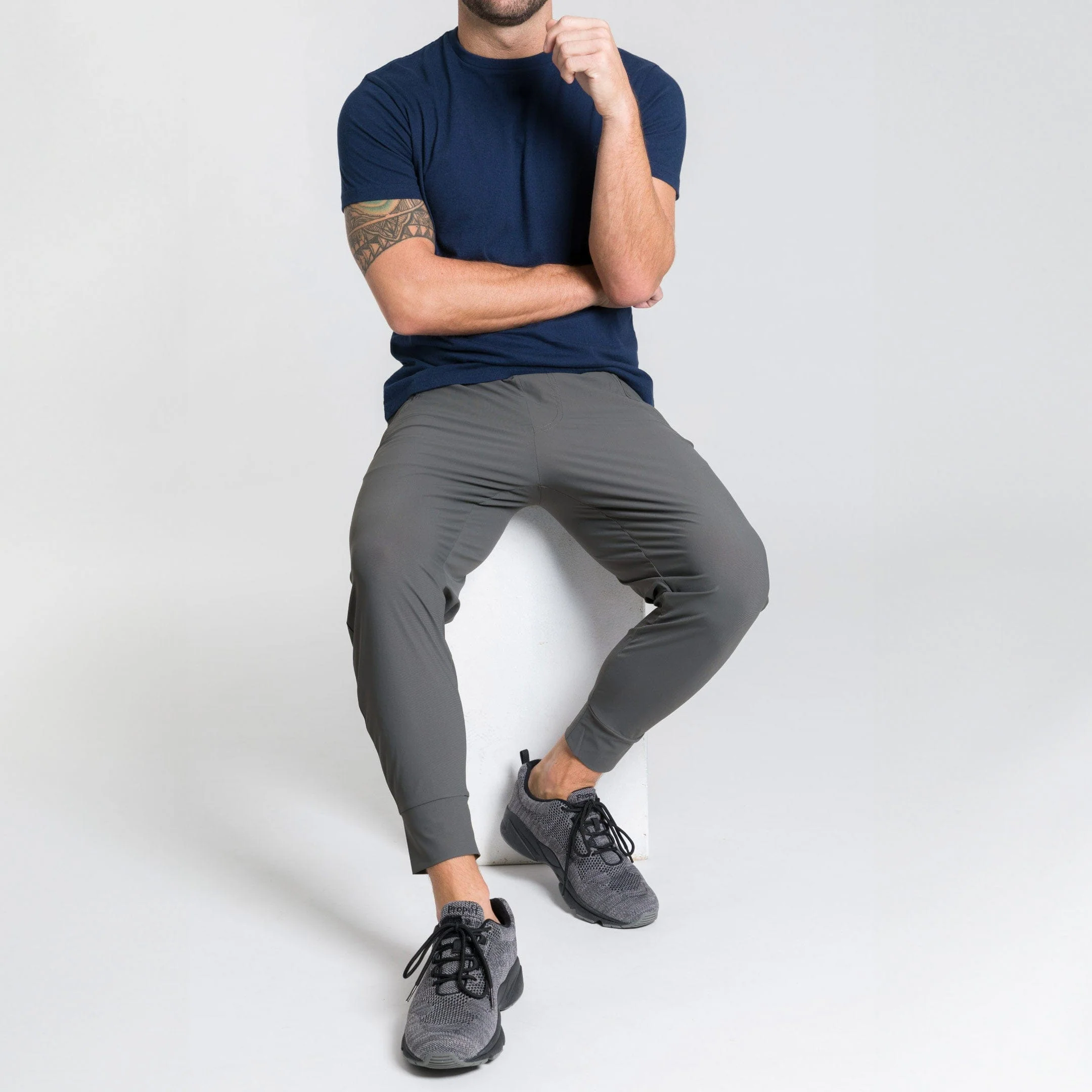 Charcoal Hybrid Jogger - Image 6