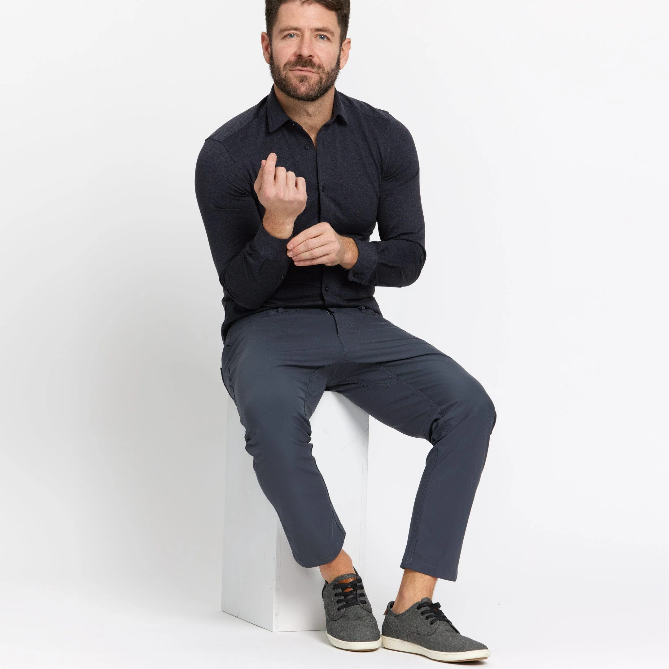 Charcoal Hybrid XYZ Pant - Image 6