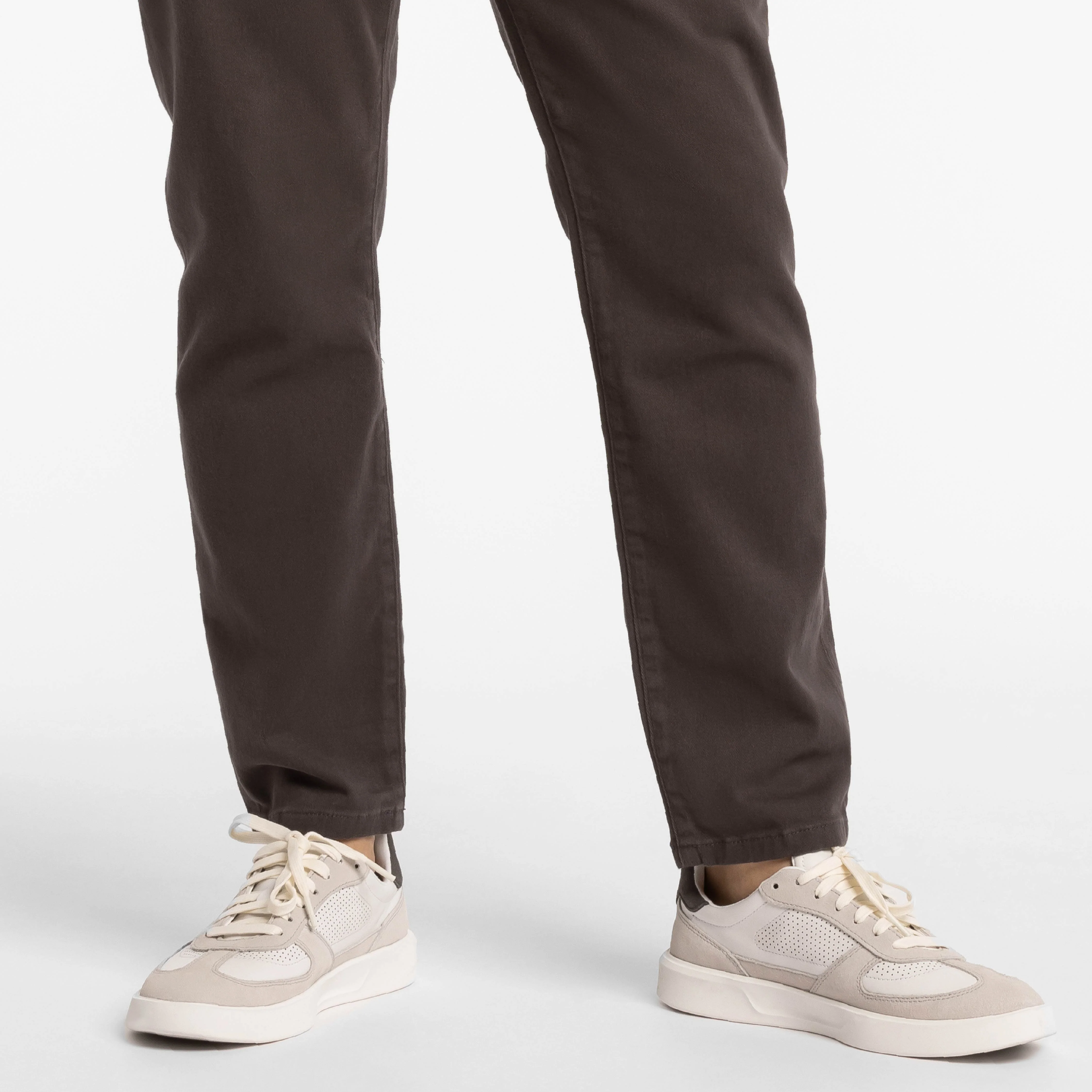 Charcoal Washed Stretch Chino - Image 5