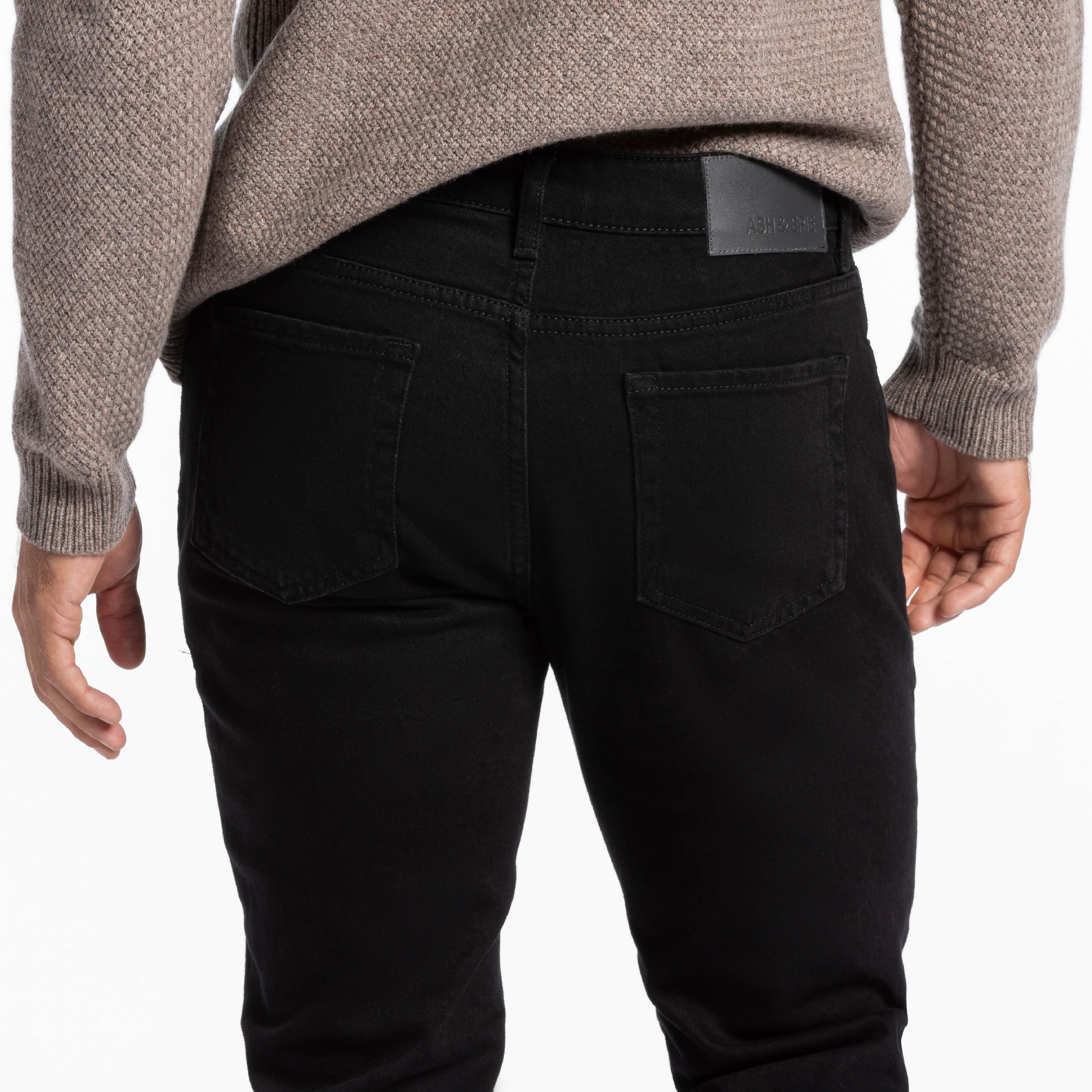 Classic Black Bull Denim Jeans - Image 4