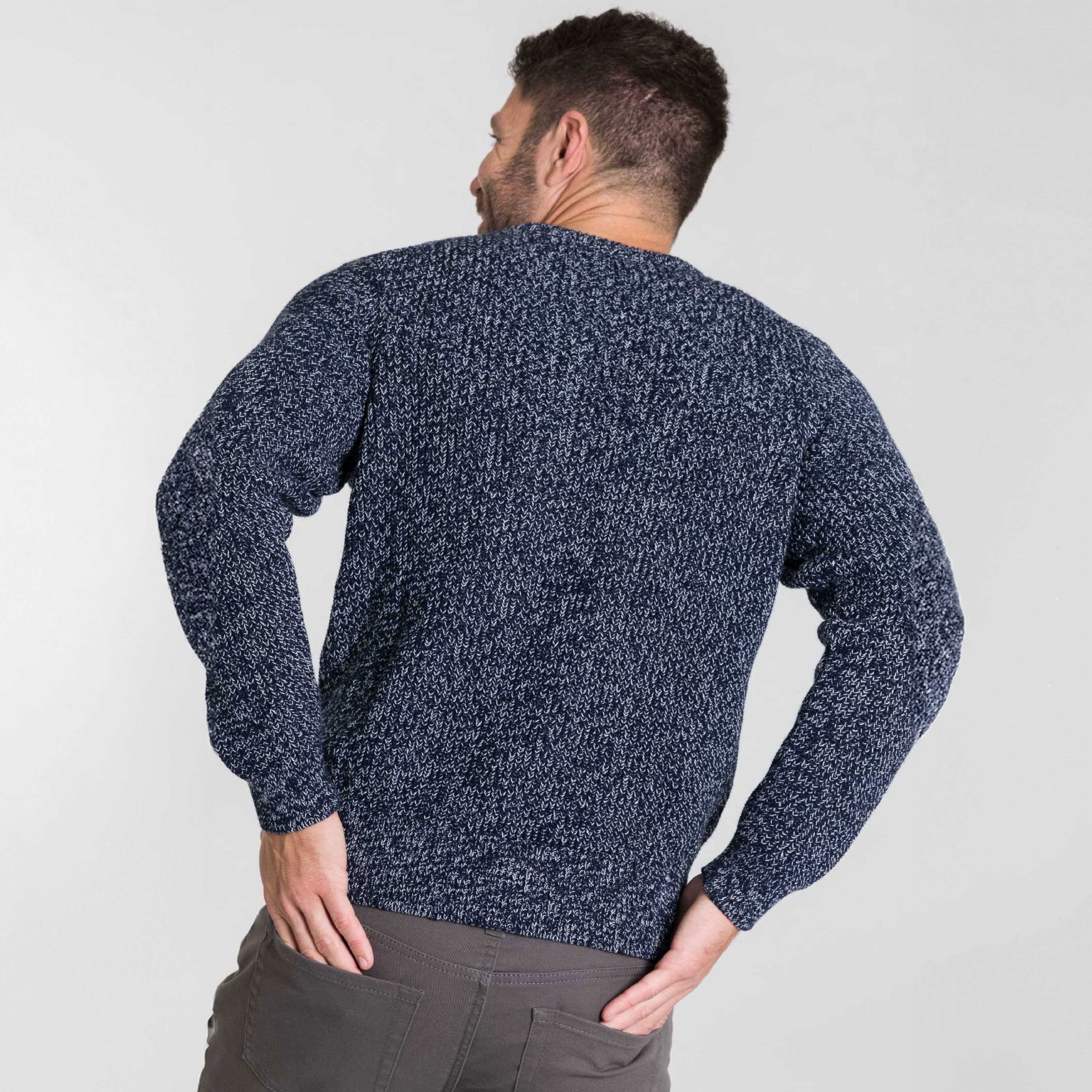 Deep Navy Knit Sweater - Image 3