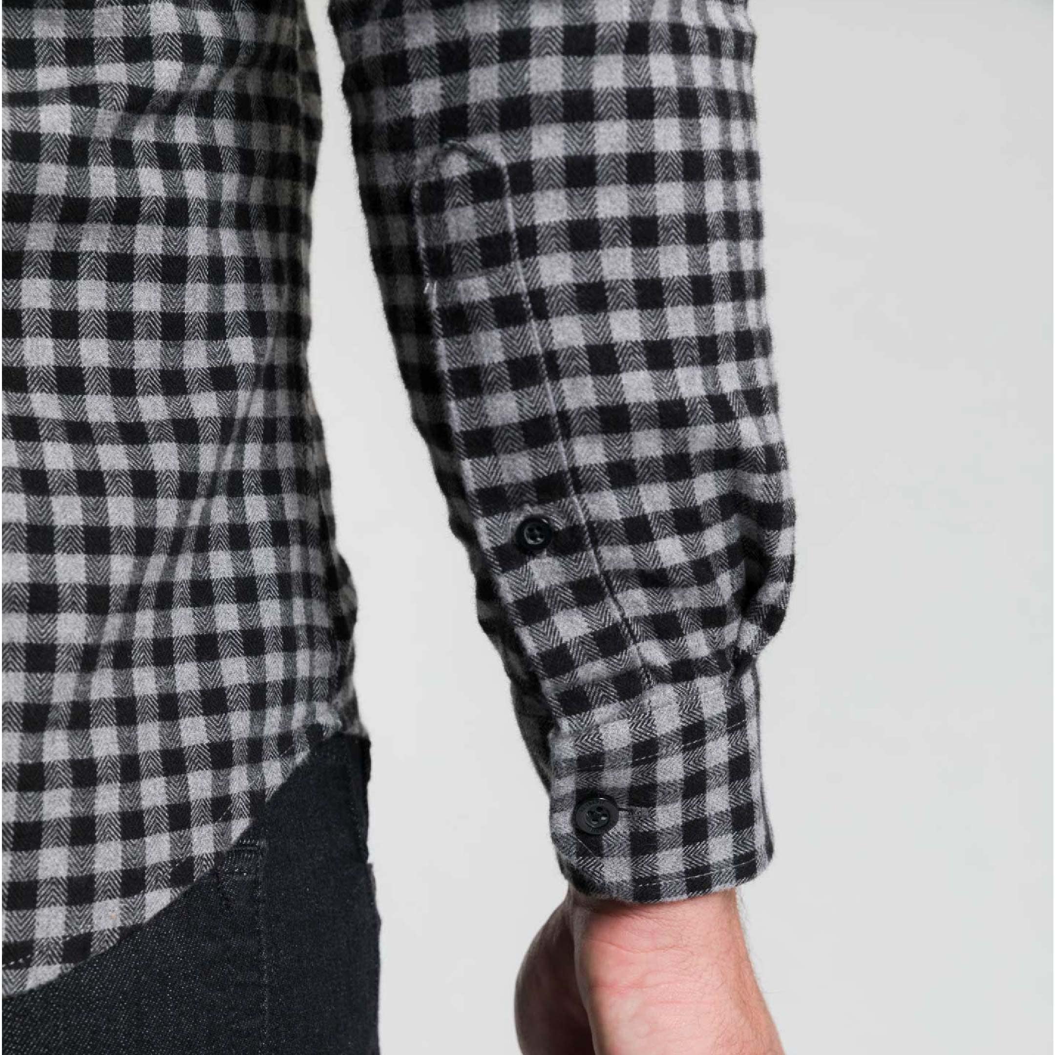 Eclipse Gingham Flannel Shirt - Image 5