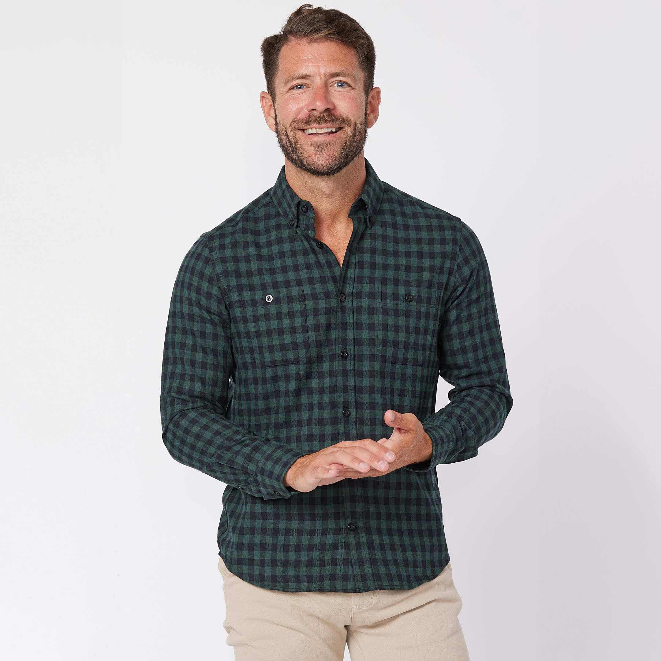 Greenstone Plaid Shirt - Image 6
