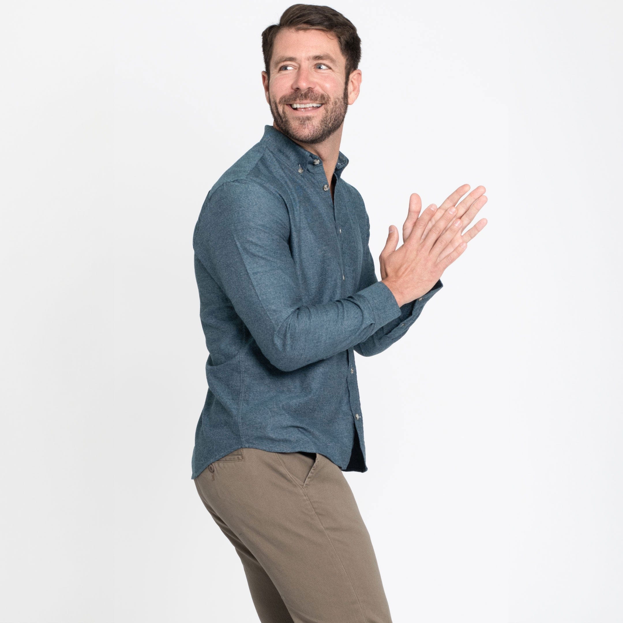 Heather Azure Shirt - Image 4