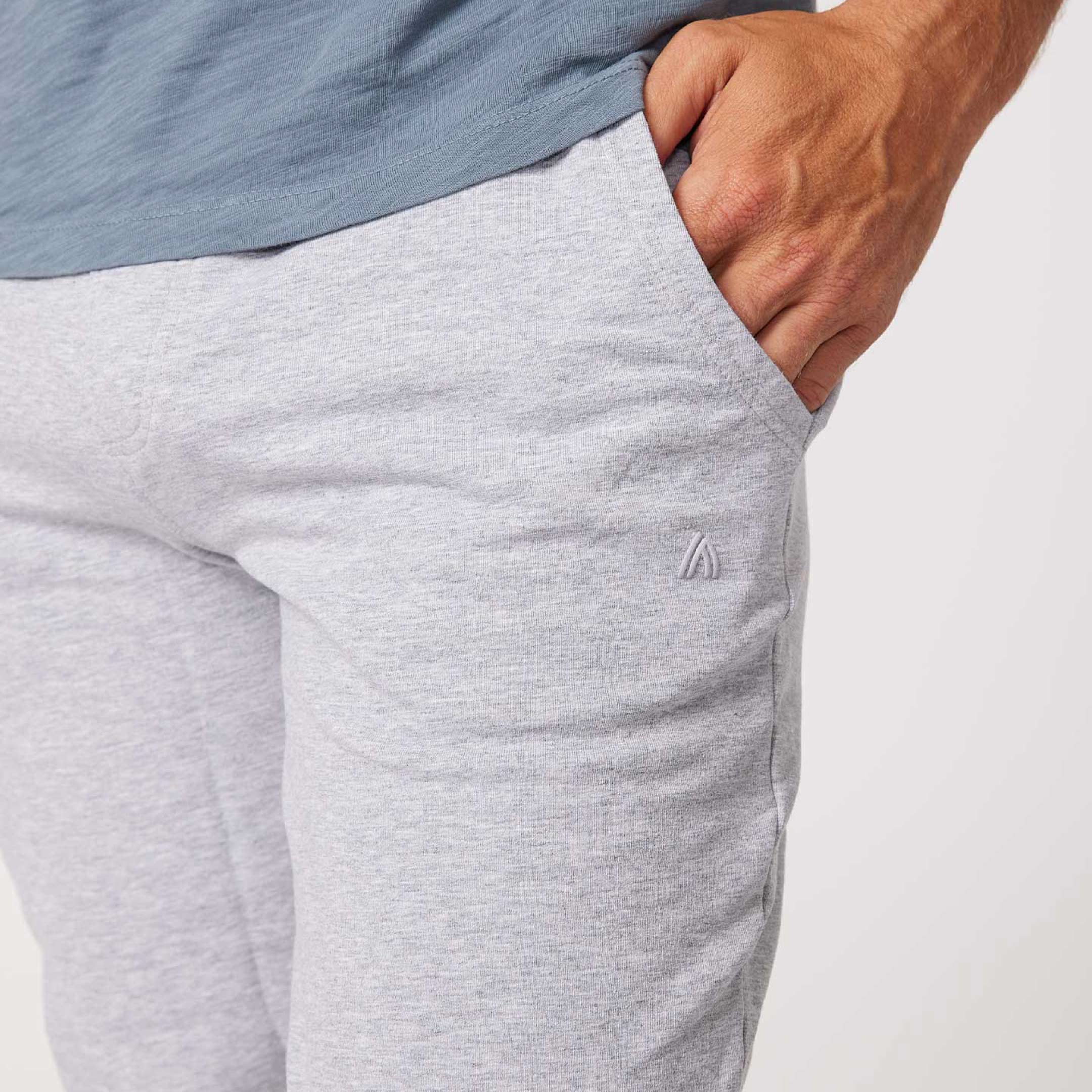 Light Grey French Terry Jogger - Image 3