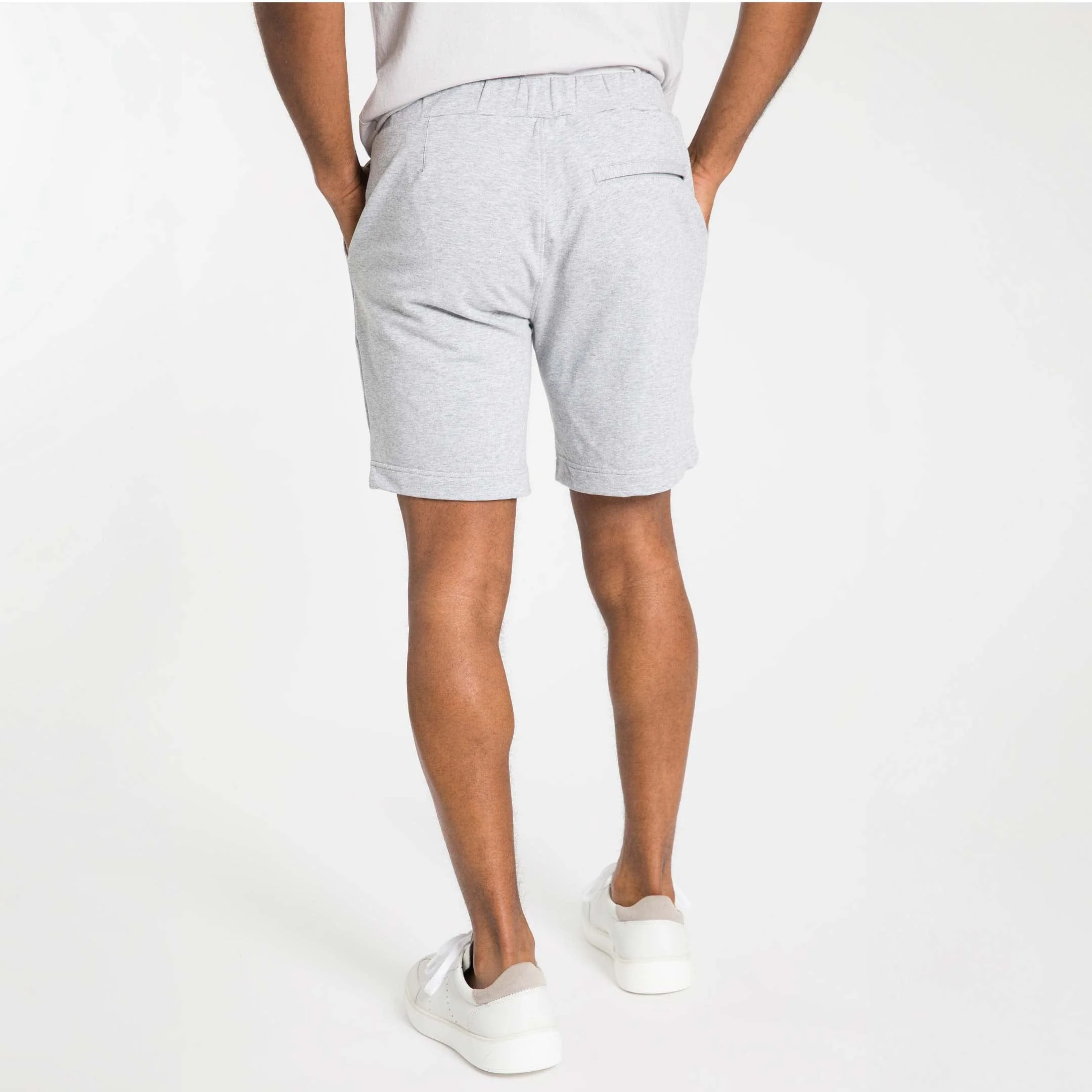 Light Grey French Terry Short - Image 3