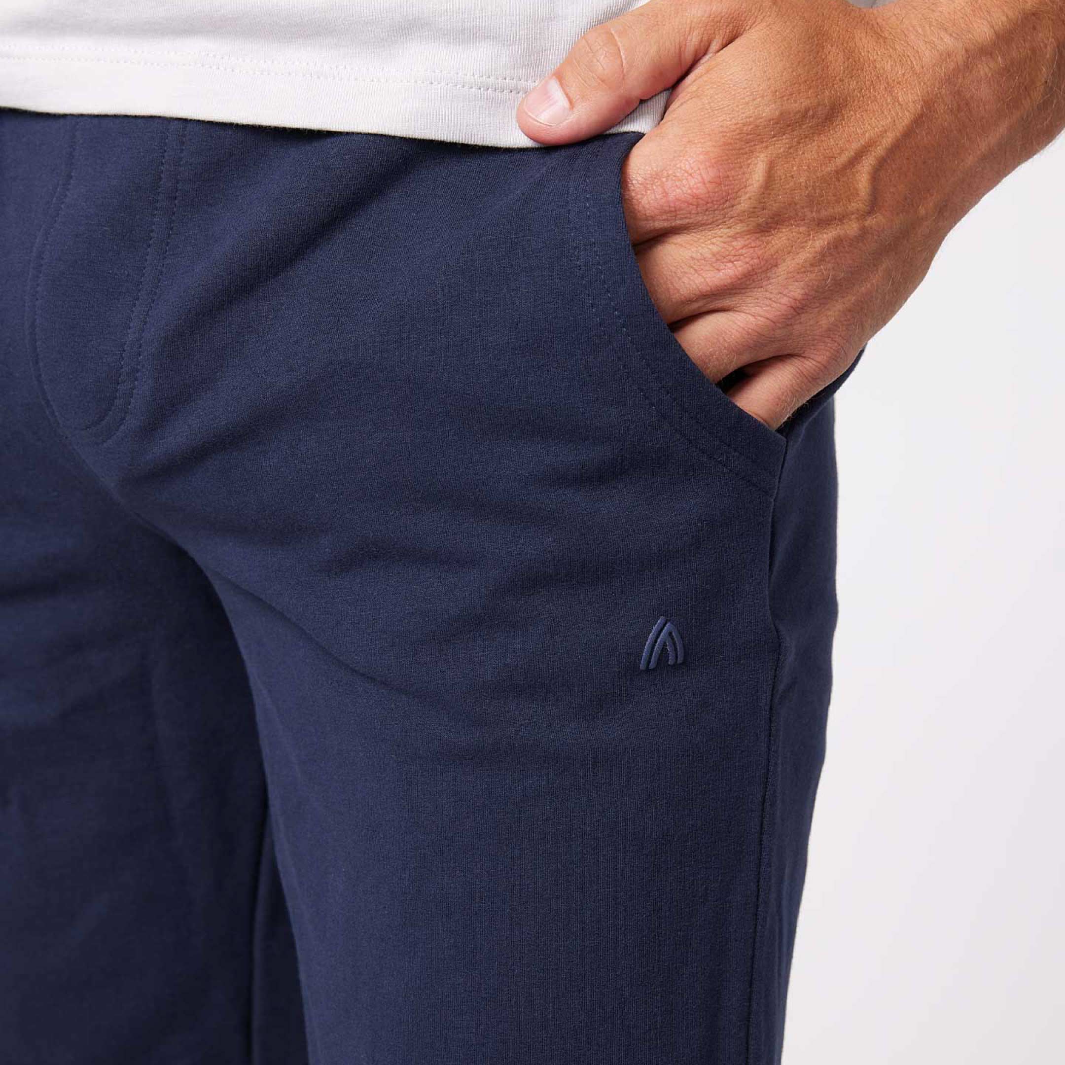 Navy French Terry Jogger - Image 3