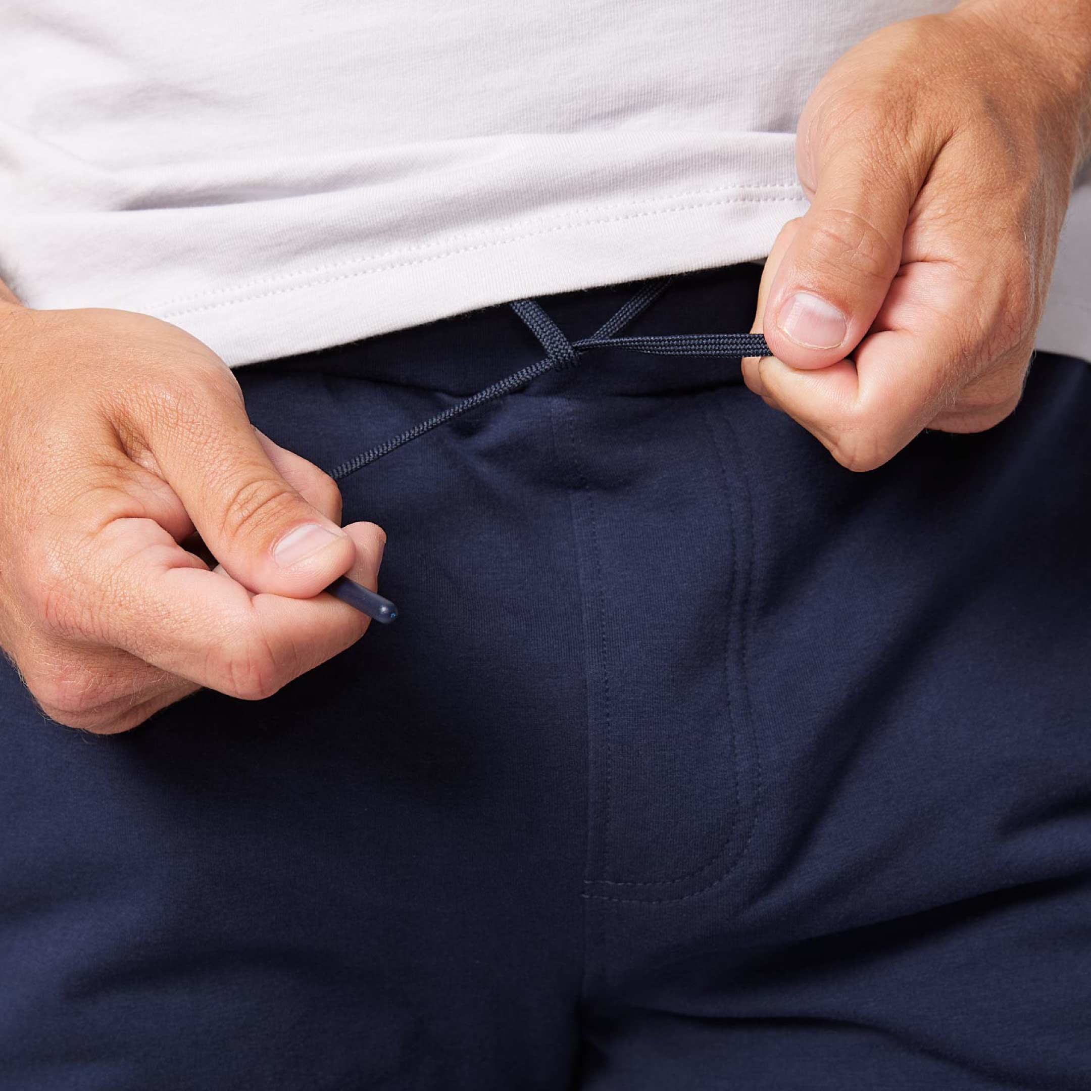 Navy French Terry Jogger - Image 5