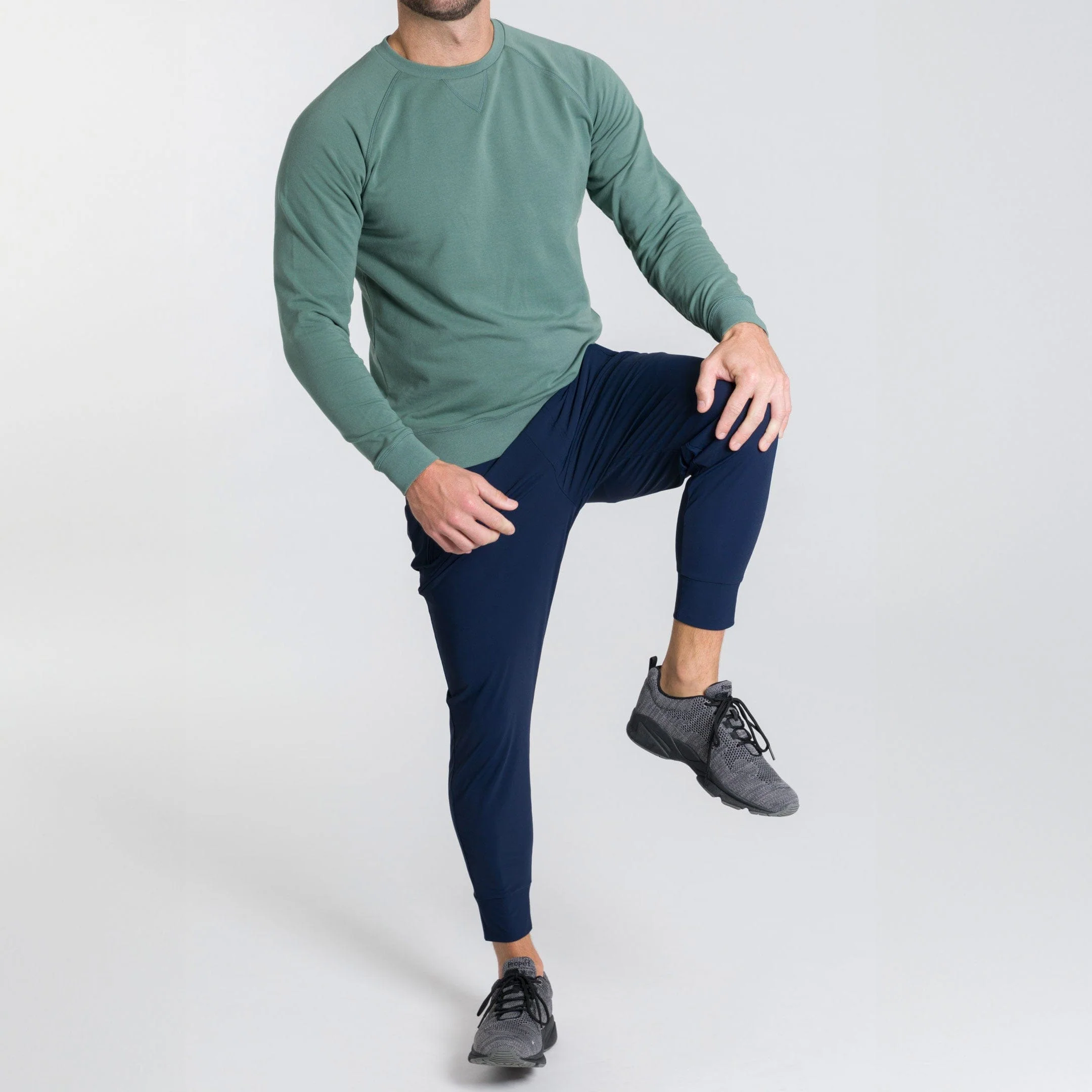 Navy Hybrid Jogger - Image 6