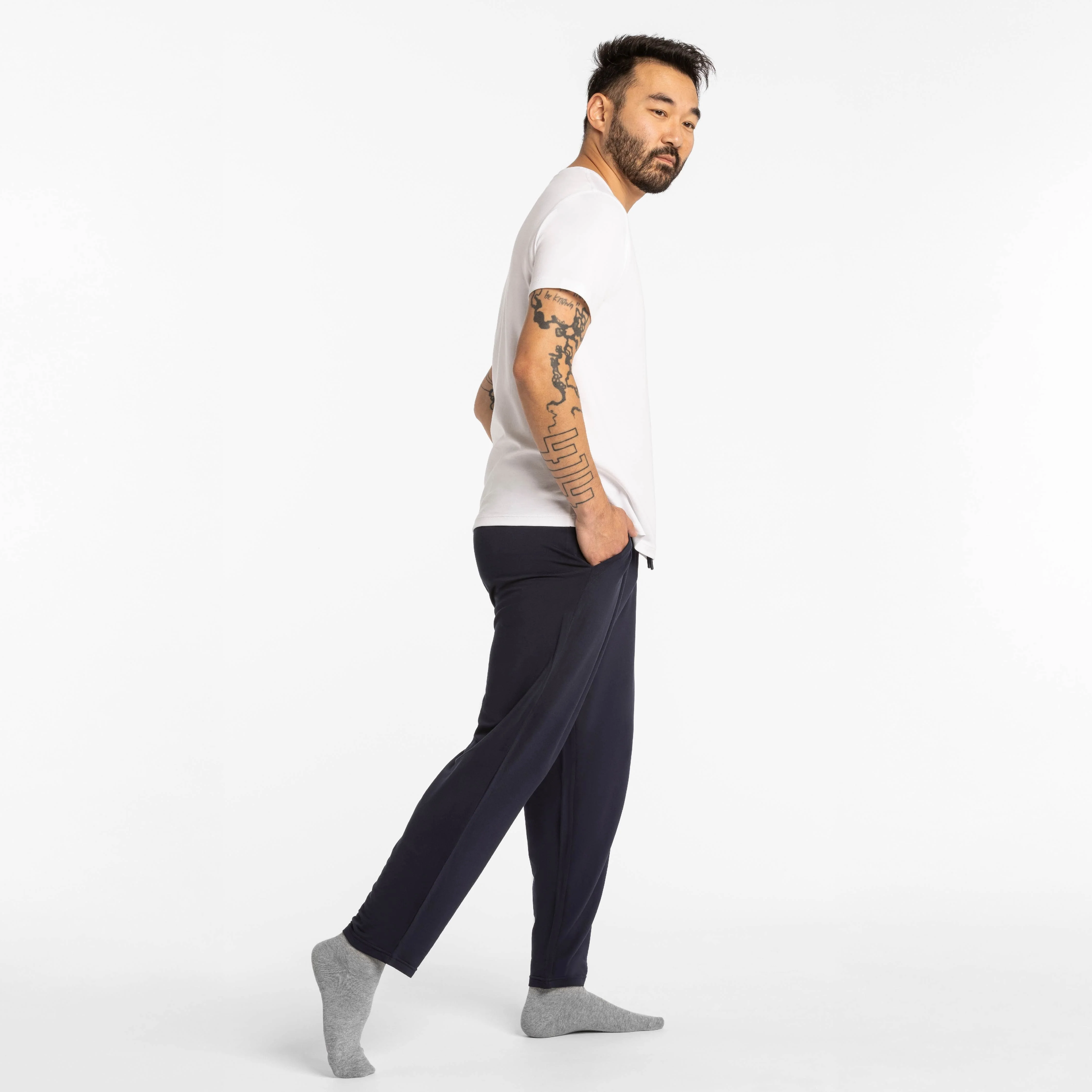 Navy Lounge Pant - Image 6