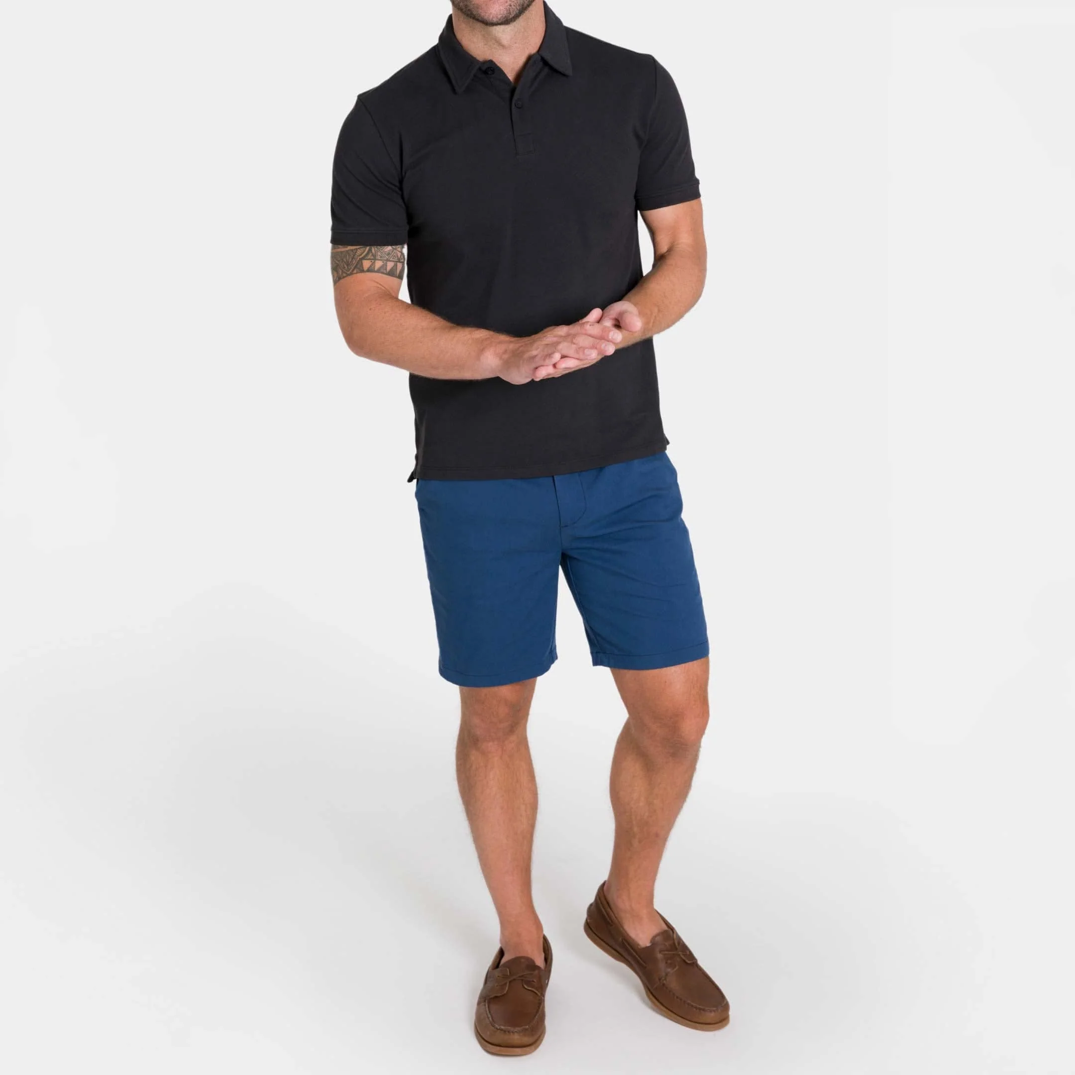 Navy Transit Tech Chino Short - Image 5