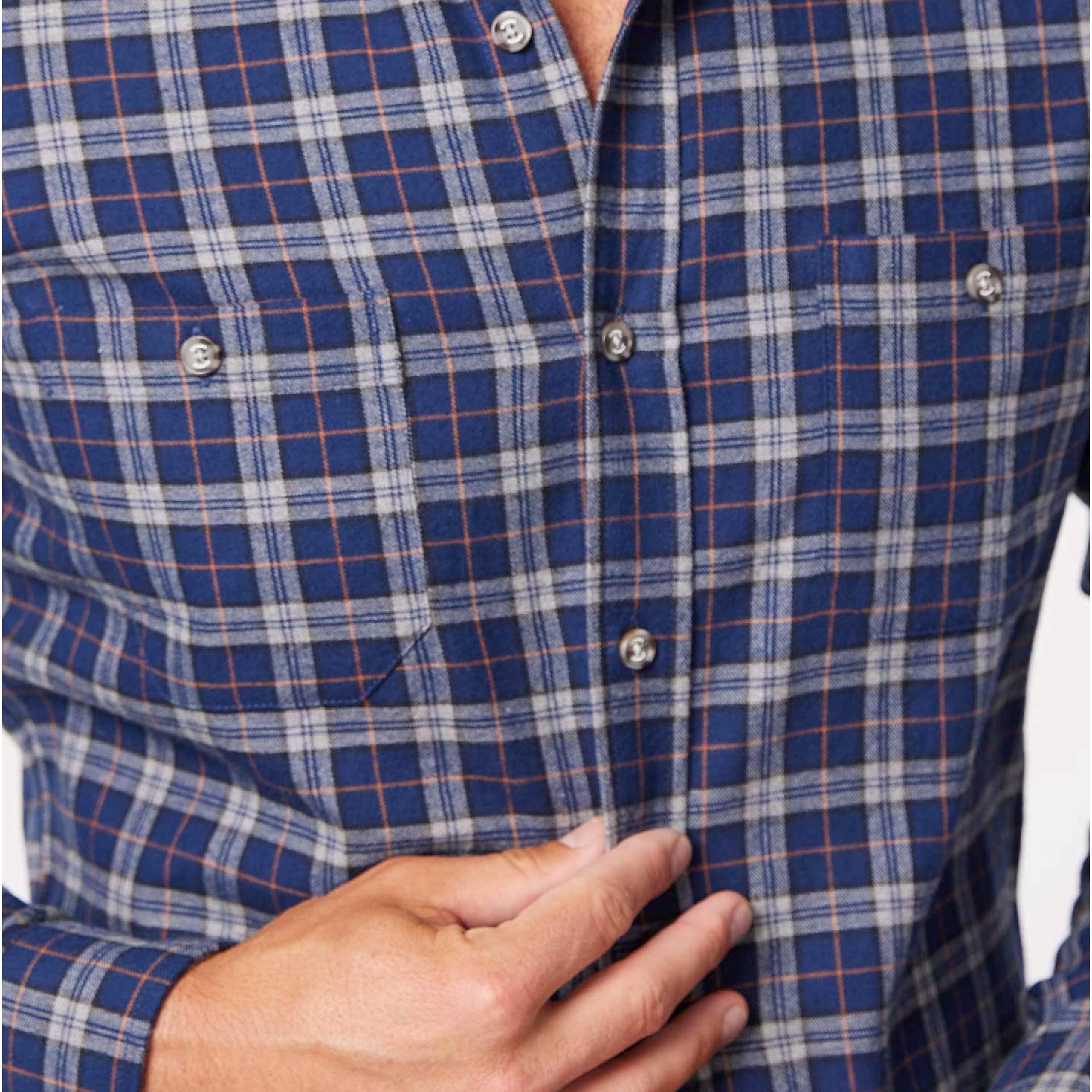 Ozark Plaid Flannel Shirt - Image 4