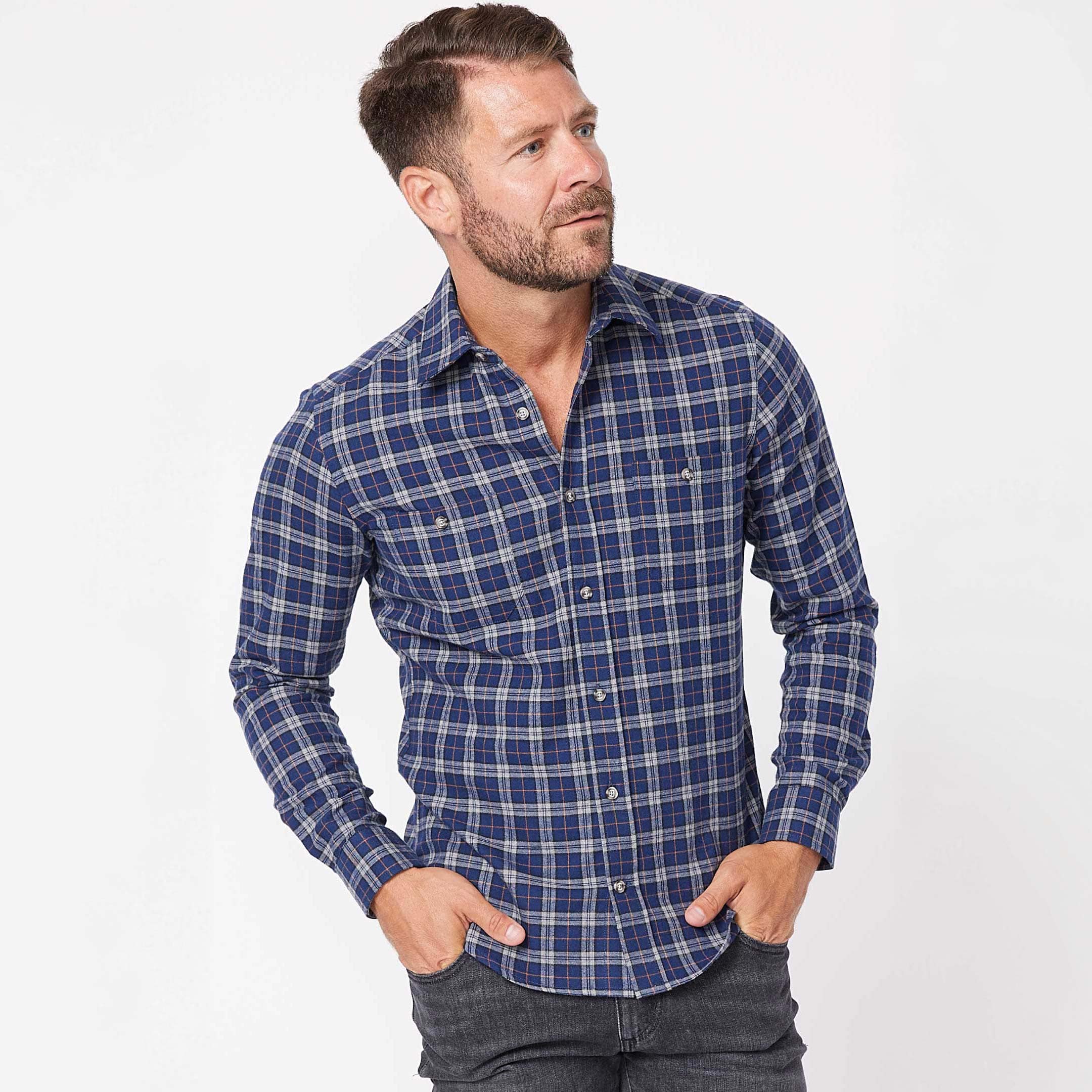 Ozark Plaid Flannel Shirt - Image 5