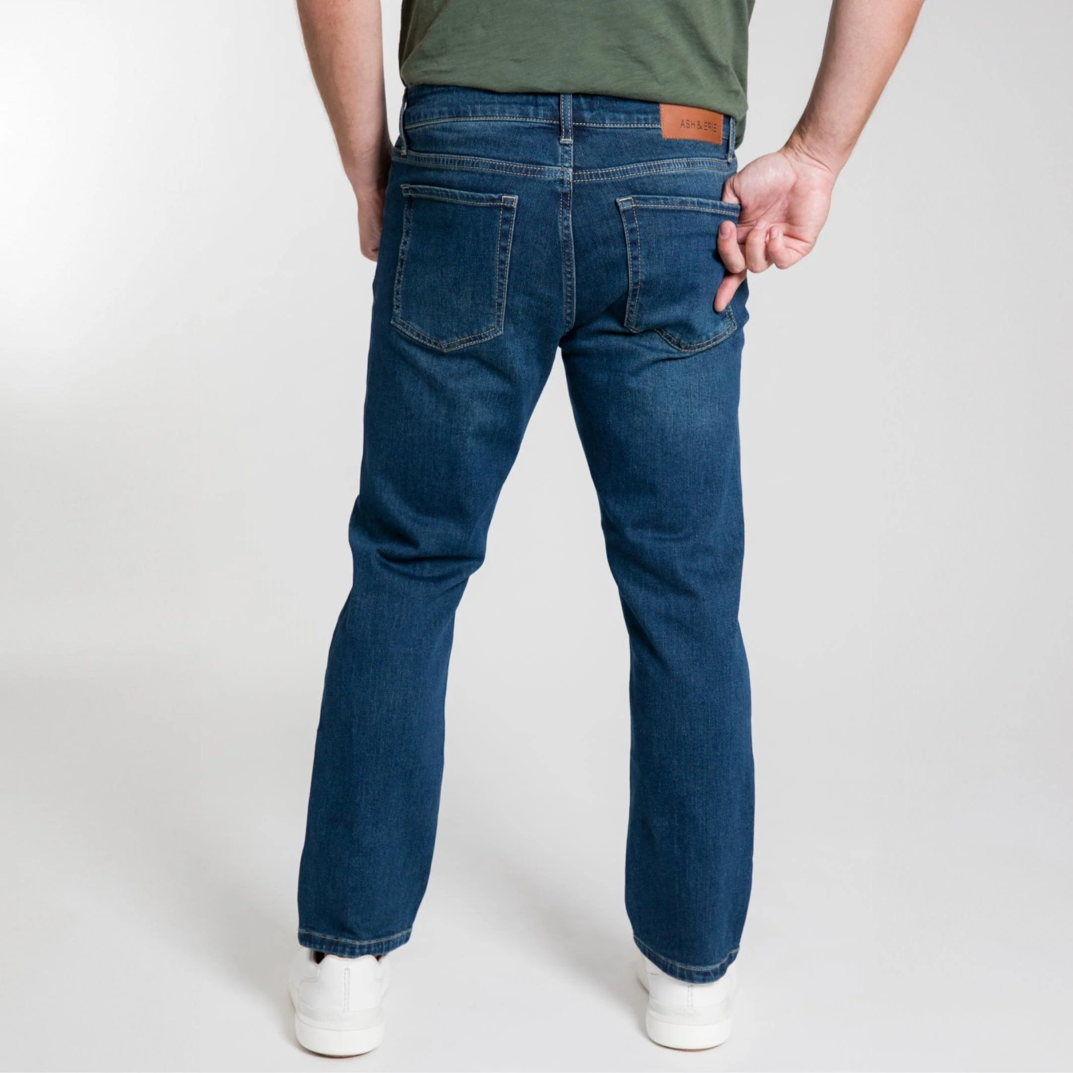 Straight Fit Original Wash Midtown Jeans - Image 3